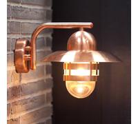 Nordlux Lampada da parete a risparmio energetico Nibe in rame Nordlux