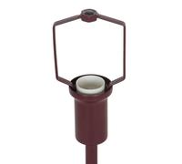 Nordlux Lampada da tavolo Ellen mini, bordeaux, altezza 25 cm, metallo Nordlux