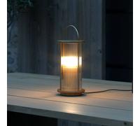 Nordlux Lampada da tavolo Linton per esterni, ottone Nordlux