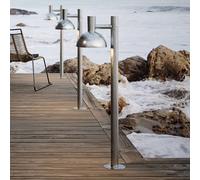 Nordlux Lampione da esterni Arki cromo, anticorrosione Nordlux