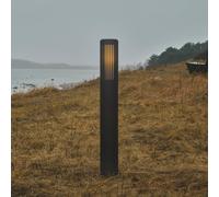 Nordlux Lampione esterno Aludra 95 Seaside, alluminio, nero Nordlux