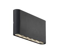 Nordlux LED-Au enwandleuchte Kinver 6 W schwarz