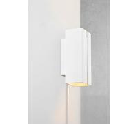Nordlux LED Parete Curtiz Bianco 2 X 4,5W 830lm Caldo 3-Stufen-Dimmbar Up/Down [EEK: F]