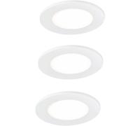 Nordlux Leonis lampada da incasso 3x4.5 W bianco 49200101