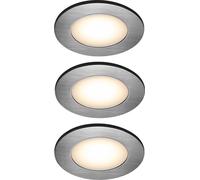 Nordlux Leonis lampada da incasso 3x4.5 W nichel 49160155