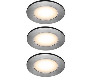 Nordlux Leonis lampada da incasso 3x4.5 W nichel 49200155