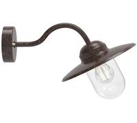 Nordlux Luxembourg Lampada da parete, marrone rossastro