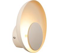 Nordlux Applique LED Marsi con cavo/spina, beige Nordlux
