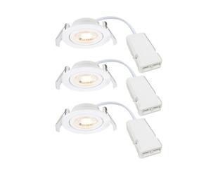 nordlux Monolo faretto da incasso set da 3, LED, 2510310101, Monolo [Lampade per Interni > Punti Luce e Faretti]