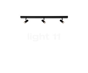 Nordlux Omari Spot LED 3 fuochi, nero