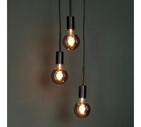 Nordlux Paco lampada sospesa 3x40 W nero 2112063003
