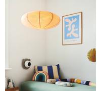 Nordlux Paralume Villo 60 in carta Ø 60cm, altezza 25cm, marrone Nordlux
