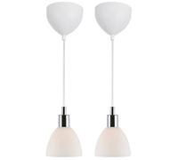 Nordlux Ray lampada sospesa 2x40 W cromo 63233033