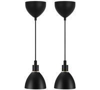 Nordlux Ray lampada sospesa 2x40 W nero 63233003