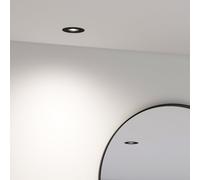 Nordlux Faretto da soffitto a incasso Rosalee, nero, IP65, interruttore CCT Nordlux