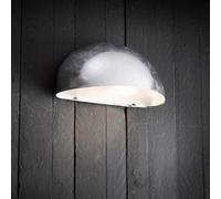 Nordlux Applique Bergen, semisfera, grigio argento Nordlux