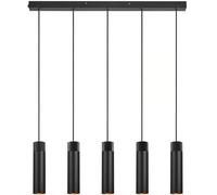 Nordlux Tilo lampada sospesa 5x15 W nero 2410483003