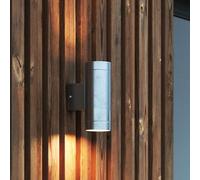 Nordlux Applique esterni Tin Maxi Double, acciaio zincato Nordlux