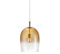 Nordlux Sospensione Uma Ambra/Oro Ø29cm Max. 40W E27 Lampada Accorciabile