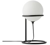 Nordlux Lampada da tavolo Wilson, metallo nero, paralume a globo in vetro, G9 1x5 W 2412575003