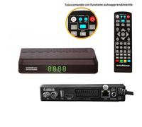 Nordmende Decoder Digitale Terrestre HD DVBT2/S2 Receiver Zap-s210265nd