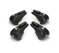 Nordrive Evos RS (Rail Steel), kit 4 piedi per barre in acciaio