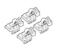 Nordrive N21008 8 Attacchi Kit su Misura per Toyota Corolla 5P 01/02>12/07, Confezioni da 4