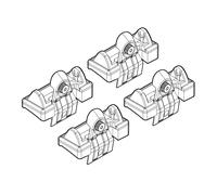 Nordrive N21034 34 Attacchi Kit su Misura per BMW X5 (E53) 05/00>11/03/BMW X5 (E53) 12/03>02/07, Confezioni da 4