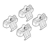 Kit attacchi C222 KIT ATTACCHI per KIA PICANTO 5P Auto Portaggio Barre