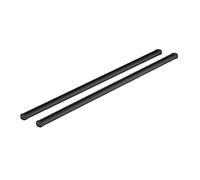 Helio Black, coppia barre portatutto in alluminio - M - 120 cm