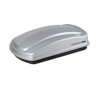 LAMPA BOX AUTO TETTO- Portapacchi Nordrive in ABS 330 litri Grigio Goffrato