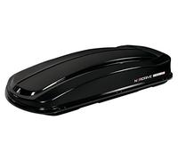 Nordrive Box 430D, box tetto in ABS, 430 litri, doppia apertura - Nero lucido