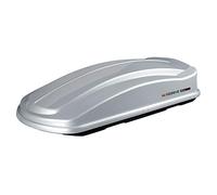 NORDRIVE N60026 Box 630, Box da Tetto per Auto in in ABS, 630 Litri - Argento Lucido