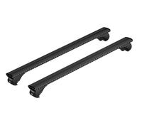 Nordrive Silenzio Black Rail, set completo barre portatutto in alluminio - L - E