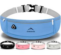 Nordrun Marsupio Running Uomo & Donna, marsupio corsa Impermeabile - per Corsa, Sportivo, Trekking, Sport, Fitness, Jogging - marsupio running Cintura Palestra - per Tutti Cellulare