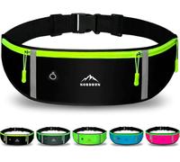 Nordrun Marsupio Running Uomo & Donna, marsupio corsa Impermeabile - per Corsa, Sportivo, Trekking, Sport, Fitness, Jogging - marsupio running Cintura Palestra - per Tutti Cellulare