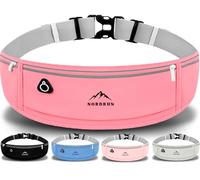 Nordrun Marsupio Running Uomo & Donna, marsupio corsa Impermeabile - per Corsa, Sportivo, Trekking, Sport, Fitness, Jogging - marsupio running Cintura Palestra - per Tutti Cellulare