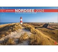 Nordsee Globetrotter Kalender 2024: Von frischem Wind und weiten Stränden