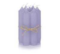 Nordstern Candele a bastoncino, viola, confezione da 6 pezzi, piccole candele per candelabri, corona dell'Avvento o come candela d'albero, decorazione da tavolo ideale per matrimoni o Natale, 11 x 2,2