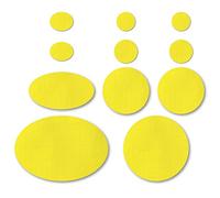 Nordtown - Kit di Toppe autoadesive, 16 Colori, Yellow