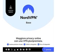 Nordvpn - Base - 1 Anno - Servizi Vpn Premium 10 Dispositivi NORDVPN