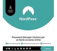 Nordvpn - Nordpass Premium - 1 Anno A Password Manager It NORDVPN
