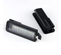 NORDYO 2 pezzi OEM-Sostituisci auto bianco 18-SMD 3x illuminazione più luminosa numero luci targa adatta for Dodge Charger Challenger Chrysler
