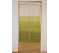 Noren Giapponese Appeso Tenda Verde Gradazione Colore Wa Stile 150x85cm