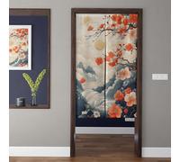 Noren Giapponese Tenda da Porta Tenda della Porta enda da porta in stile giapponese stile giapponese Ukiyoe Giapponese Noren Stile Artistico Divisorie Tappezzeria trattamento per la casa 75 x 150 cm