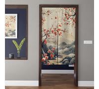 Noren Giapponese Tenda da Porta Tenda della Porta enda da porta in stile giapponese stile giapponese Ukiyoe Giapponese Noren Stile Artistico Divisorie Tappezzeria trattamento per la casa 80 x 150 cm