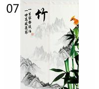 Noren Porta Ingresso Tendine Cinese Prugna Fiori Divisorio da Parete Drappo