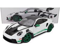 NOREV 1/12 PORSCHE 911 992 GT3 RS COUPE 2022 BIANCO VERDE MODELLINO AUTO STATICO