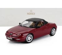 NOREV 1/18 ALFA ROMEO SPIDER CABRIOLET 1999 ROSSO MODELLINO STATICO DIECAST