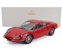 NOREV 1/18 FERRARI DINO 246 GT 1968 ROSSO MODELLINO STATICO DIECAST